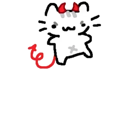😈 Стикер «Кот» для Telegram