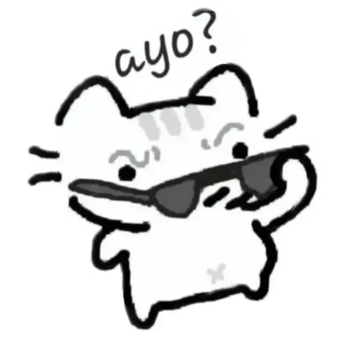 😎 Стикер «Кот» для Telegram