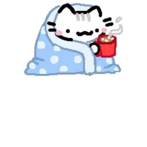 ☕️ Стикер «Кот» для Telegram