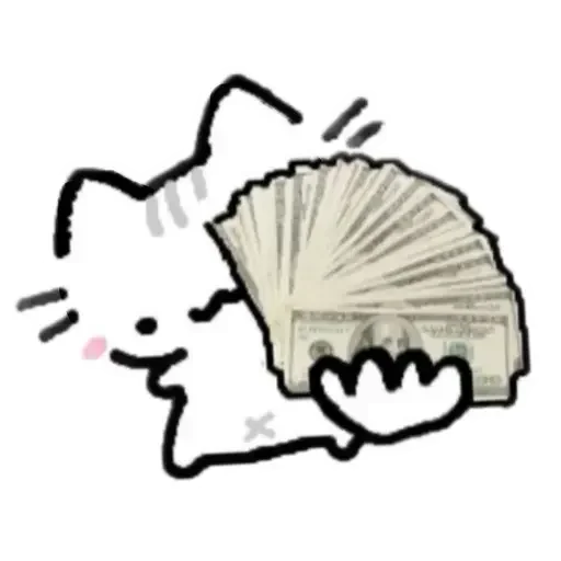 💸 Стикер «Кот» для Telegram