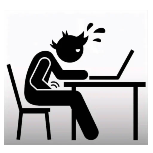 🔥 Стикер «5 минут мозг это че бу» для Telegram
