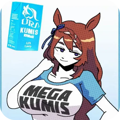 🥛 Стикер «Super Creek» для Telegram