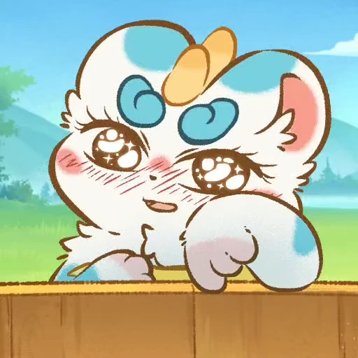 🥰 Стикер «you shou yan 有兽焉 贴纸» для Telegram