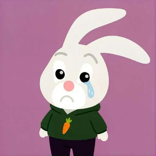 😭 Стикер «Мини Морковчик» для Telegram