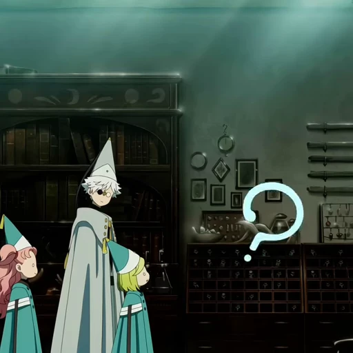 😯 Стикер «Witch Hat AtelierАтелье Колдовских Колпаков» для Telegram