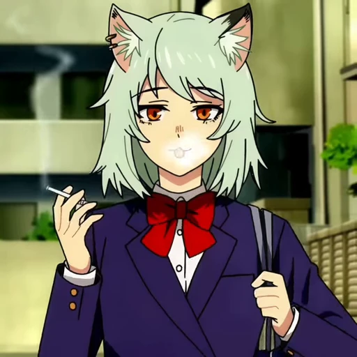 😶‍🌫️ Стикер «Yani Neko p2Табакошка 2 часть‍» для Telegram