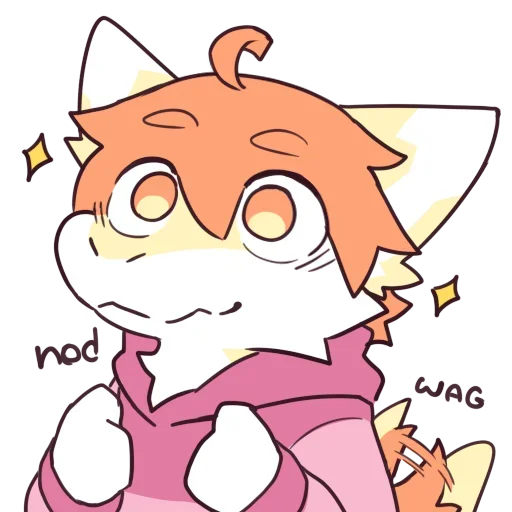 🐱 Стикер «Kuttoyaki» для Telegram