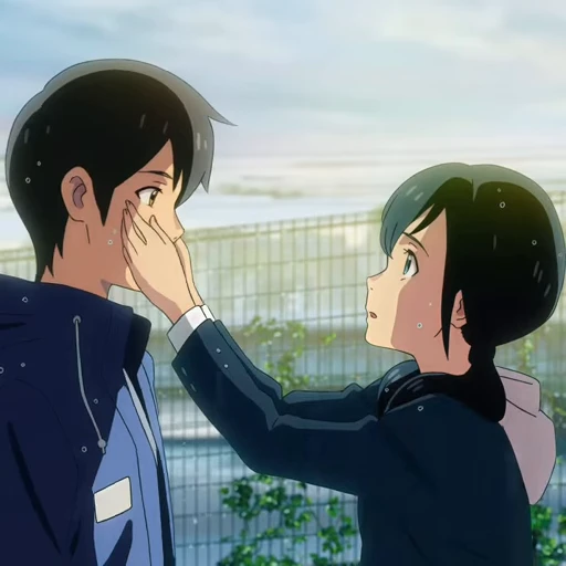 ☺️ Стикер «Tenki No Ko» для Telegram