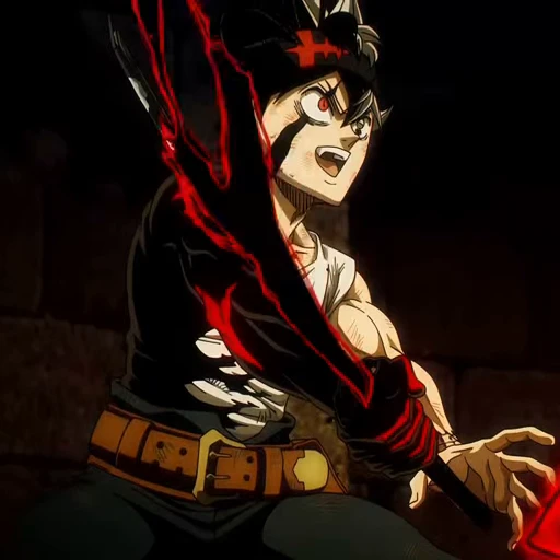 😎 Стикер «Black Clover S2Чёрный Клевер 2 сезон» для Telegram