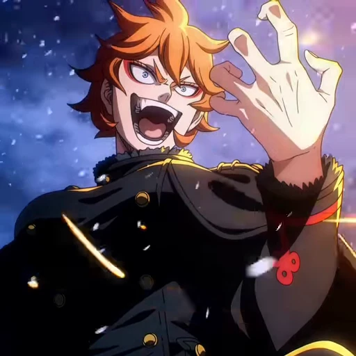 😎 Стикер «Black Clover S2Чёрный Клевер 2 сезон» для Telegram