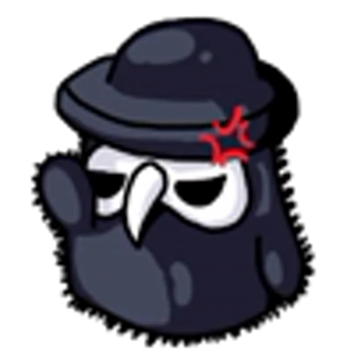 😡 Эмодзи «Plague Doctor» для Telegram