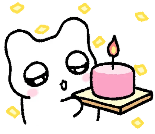 🎂 Стикер «Mr Mik Kolt» для Telegram