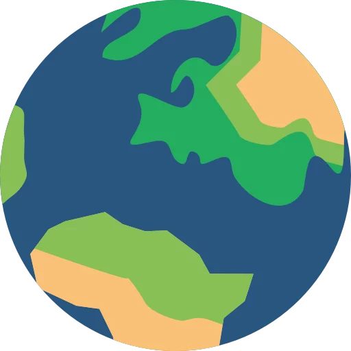 Стикерпак Planet для Telegram