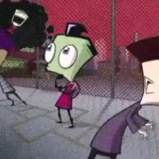 🤕 Стикер «Invader Zim Пришелец Зим» для Telegram