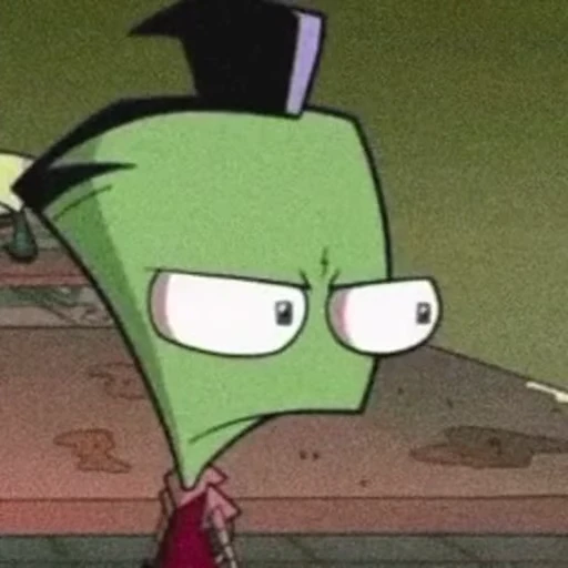 🙂 Стикер «Invader Zim Пришелец Зим» для Telegram