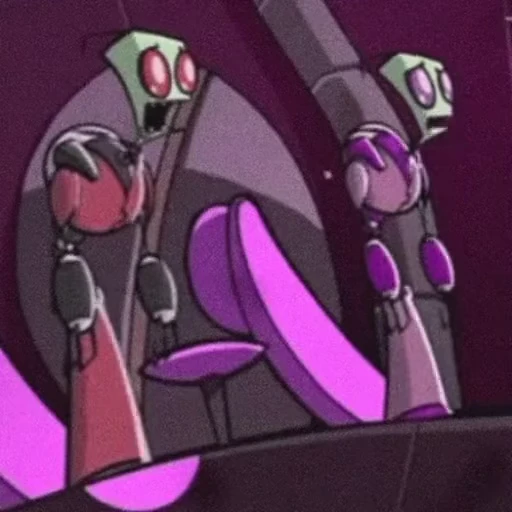 😦 Стикер «Invader Zim Пришелец Зим» для Telegram
