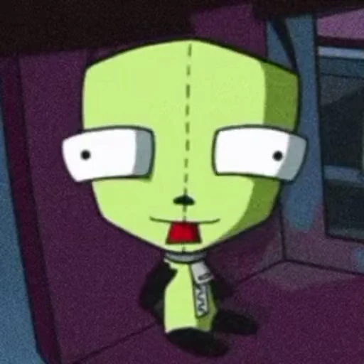 😊 Стикер «Invader Zim Пришелец Зим» для Telegram