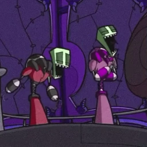 💀 Стикер «Invader Zim Пришелец Зим» для Telegram