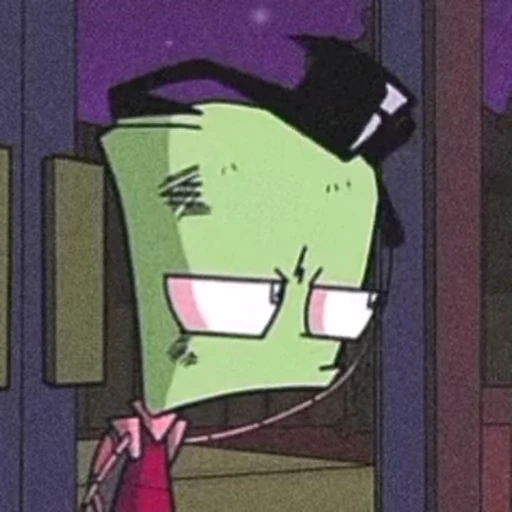 🤕 Стикер «Invader Zim Пришелец Зим» для Telegram