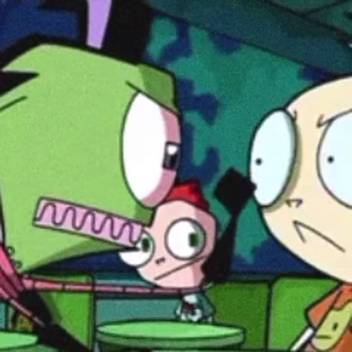 👊 Стикер «Invader Zim Пришелец Зим» для Telegram