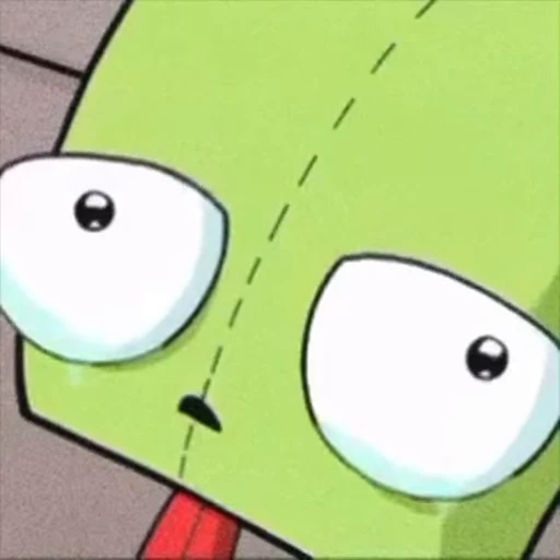 🥺 Стикер «Invader Zim Пришелец Зим» для Telegram