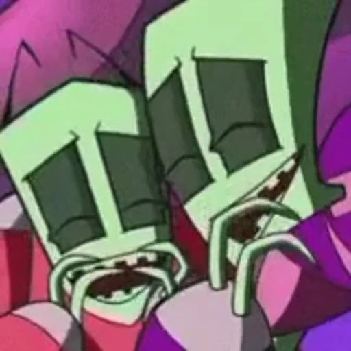 💀 Стикер «Invader Zim Пришелец Зим» для Telegram