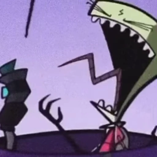 🤬 Стикер «Invader Zim Пришелец Зим» для Telegram