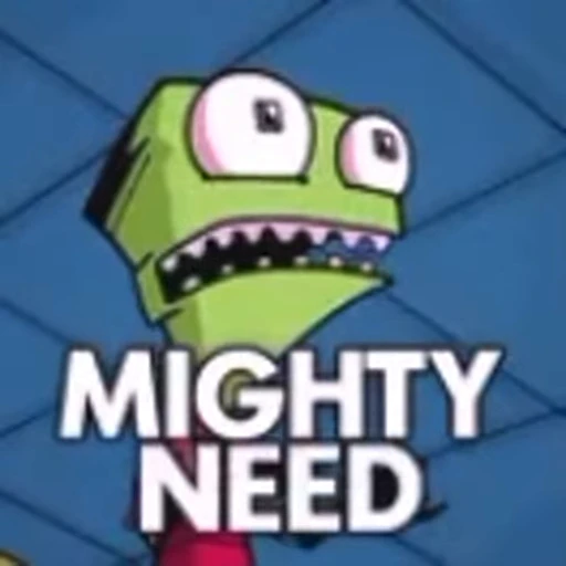 😤 Стикер «Invader Zim Пришелец Зим» для Telegram
