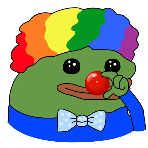 🙂 Стикер «Planet of the Jellyfish Honka Pepe» для Telegram