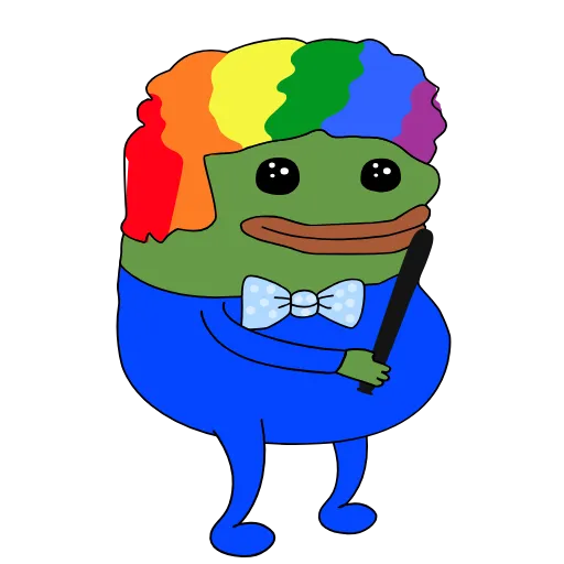 👮‍♂️ Стикер «Planet of the Jellyfish Honka Pepe» для Telegram