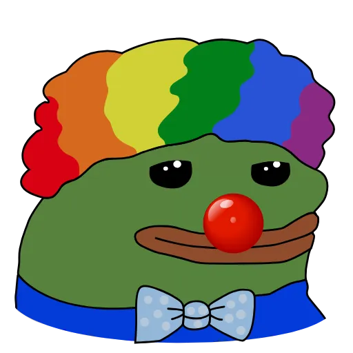 😱 Стикер «Planet of the Jellyfish Honka Pepe» для Telegram