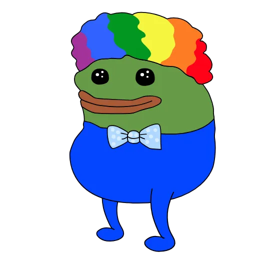 🕺 Стикер «Planet of the Jellyfish Honka Pepe» для Telegram