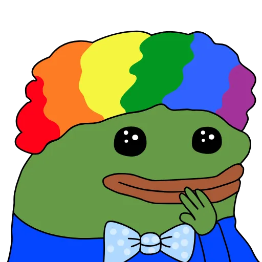 👋 Стикер «Planet of the Jellyfish Honka Pepe» для Telegram