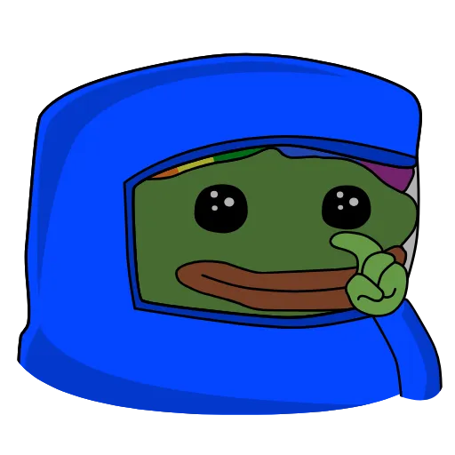 🤧 Стикер «Planet of the Jellyfish Honka Pepe» для Telegram