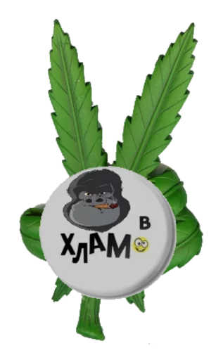 ✌ Стикер «PLAN» для Telegram