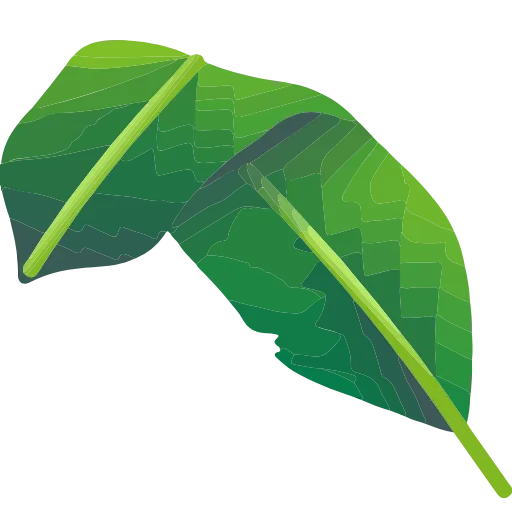 🌱 Эмодзи «листочки» для Telegram