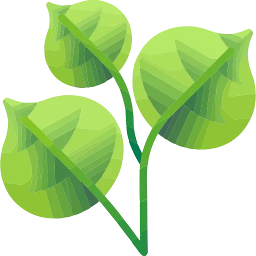 🌱 Эмодзи «листочки» для Telegram