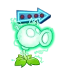 Стикер 6 Plants Vs Zombies