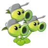 Стикер 48 Plants Vs Zombies