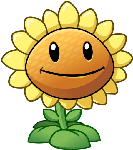 🌻 Стикер «PvS» для Telegram