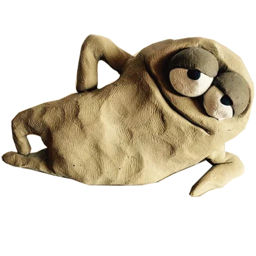😆 Стикер «plasticine / пластилин» для Telegram