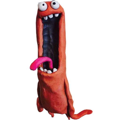 ☺ Стикер «plasticine / пластилин» для Telegram