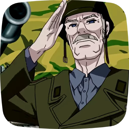 🫡 Стикер «Plus Tic Elder Sister» для Telegram