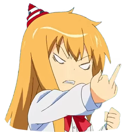 🖕 Стикер «Plus Tic Elder Sister» для Telegram