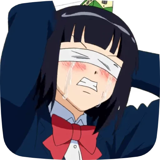 🙂‍↔️ Стикер «Plus Tic Elder Sister» для Telegram
