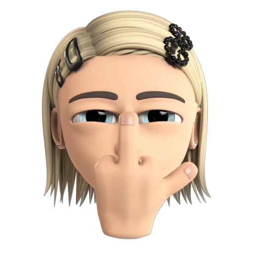 🖕 Стикер «Платина» для Telegram