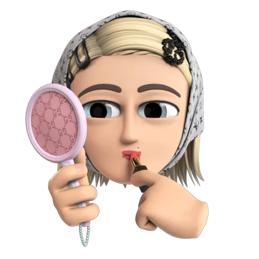 💄 Стикер «Платина» для Telegram