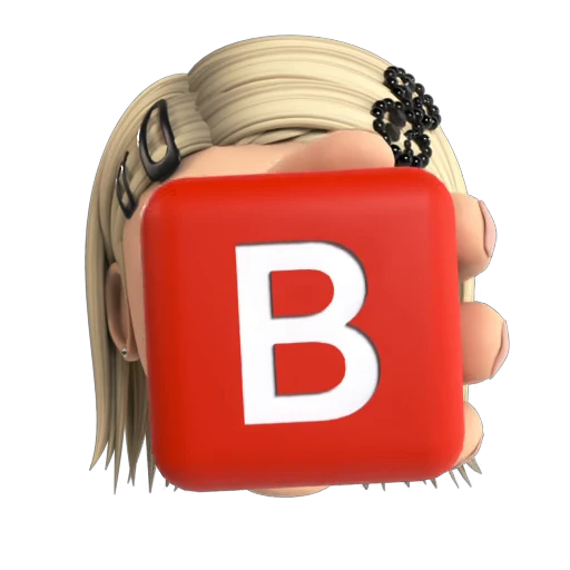 🅱️ Стикер «Платина» для Telegram