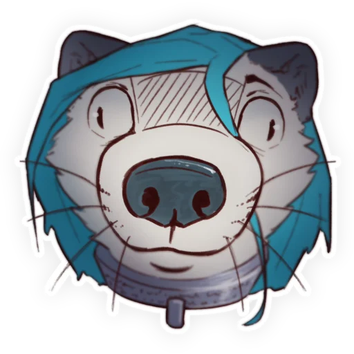👃 Стикер «Plato» для Telegram