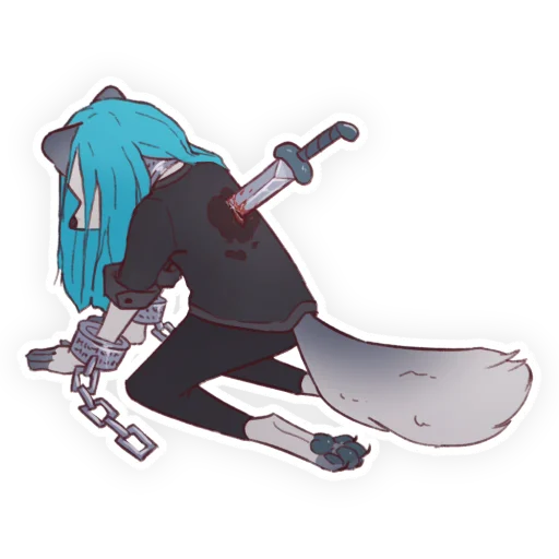 🔪 Стикер «Plato» для Telegram